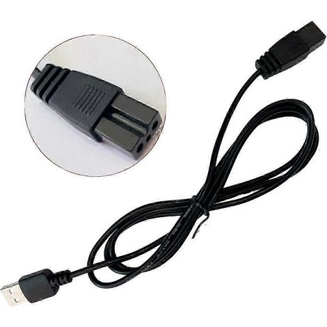 Câble USB de remplacement pour le chargement des aspirateurs de piscine Bestway/Lay-Z-Spa. (1/5)