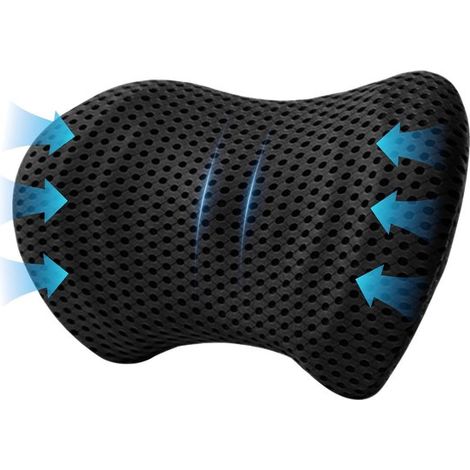 Coussin de dos orthopédique – Ergonomique – Support lombaire – Voiture et bureau – Confort (1/5)