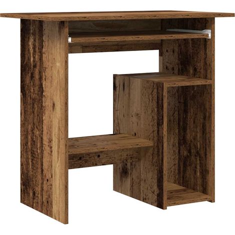 vidaXL Scrivania Legno Antico 80x45x74 cm in Legno Multistrato