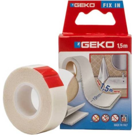 12 x NASTRO BIADESIVO GEKO 19MMX5,0M