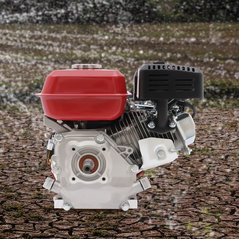 YISSALE -Outillage -Moteur Essence 4 Temps 7.5 HP - Monocylindre Refroidi par Air avec Lanceur - Adaptable sur Pompes, Tondeuses, Motoculteurs et Compresseurs (1/5)