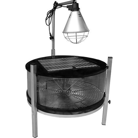 €leveur rond pour poussins avec support Rf: 11301011 (n'inclut pas les lampes de portail ou l'ampoule).