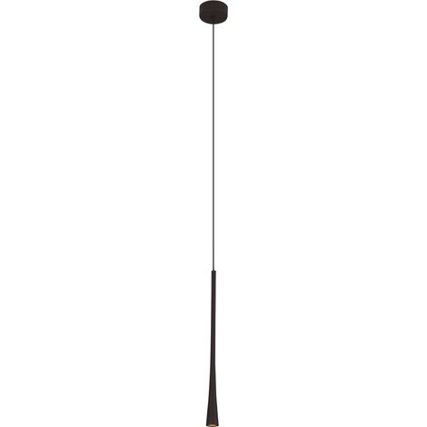 Lampada a sospensione Maxlight Coffee LED 7W nera 40cm (1/2)