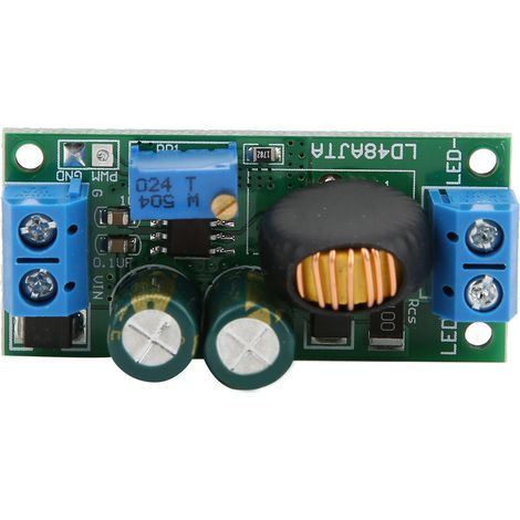 72-W-LED-Netzteil LD48AJTA, 1–3-A-PWM-Stromwandler, 6–50-V-DC-Regler mit Klemmenblock (1/5)
