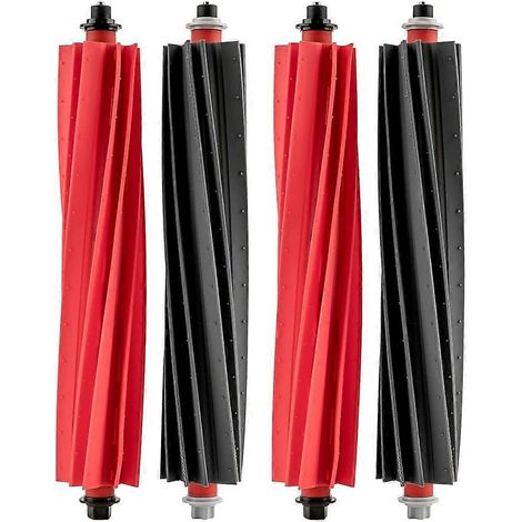 Brosse pour aspirateur Roller Brosses pour Roborock S8 MaxV Ultra/ S8 Max Ultra/ Q Revo Master Robot Aspirateur Dual Rubber Brosse pièce détachée (1/5)