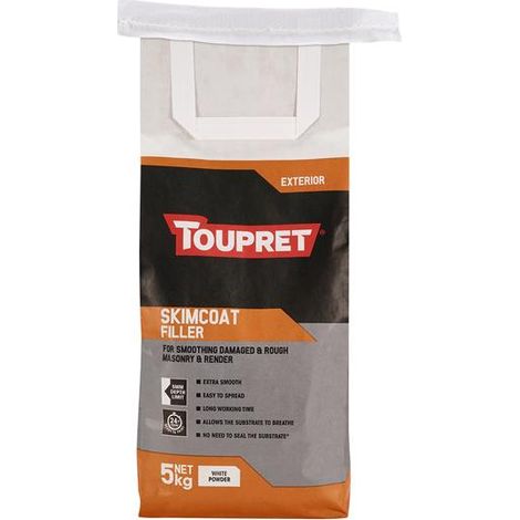Toupret TTEGFAPO05GB Exterior Skimcoat Filler 5kg TOUTTEGFAP05 (1/2)