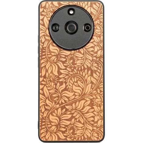 Custodia in legno Bewood Realme 11 Pro 5G / 11 Pro Plus 5G con foglie di mela (1/5)