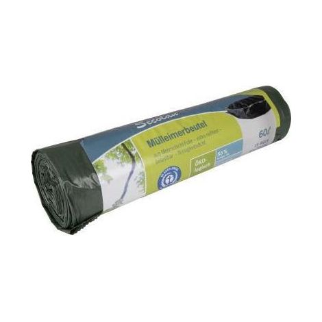 Secolan Müllbeutel H1326 60l sw 15St. (1/3)