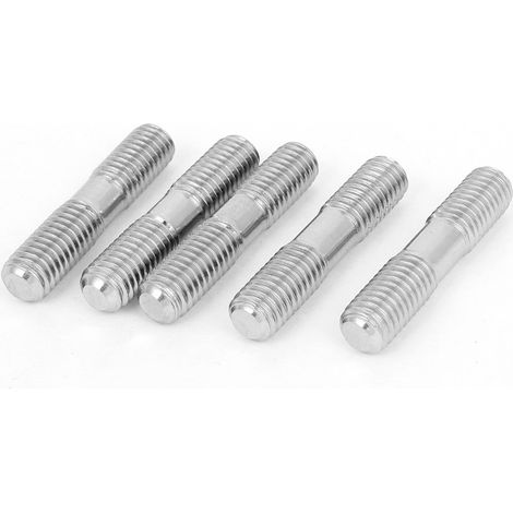 M8 x 40mm Acier inoxydable A2 Vis à goujon filetée à double extrémité (1/2)