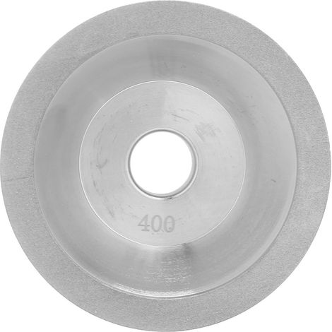 Ortviai Meule à Diamant Électroplaquée en Forme de Coupelle – 100 x 20 mm, Grain 400, pour Meuleuses et Outils Pneumatiques (1/5)