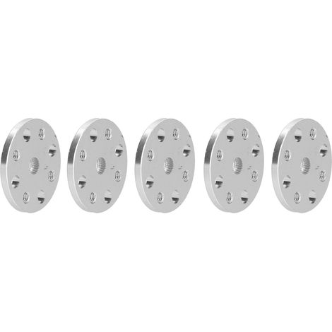 Bras de servo en alliage d'aluminium (5 pièces), haute résistance et léger, moyeu cannelé à 24 dents, filetage M4 à quatre trous