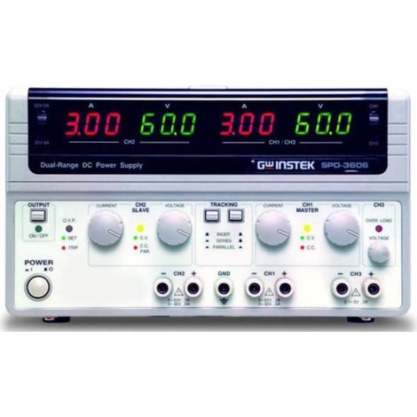 Fuente de alimentación gw-instek spd-3606 60 V ajustable 6 A
