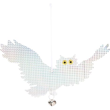 Reflektierender, eulenförmiger Vogelscheuchenhalter zur Schädlingsbekämpfung im Garten (1/5)