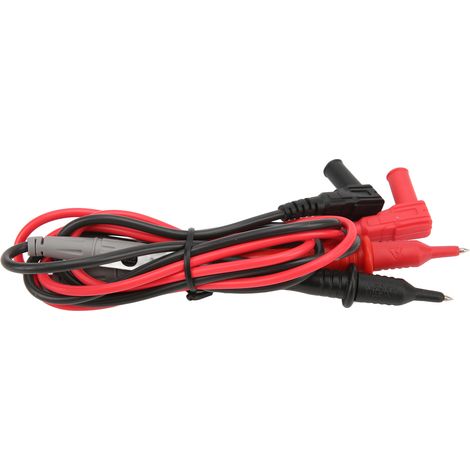 10er-Set Messleitungen für Multimeter mit Schutzkappen, lange Messspitzen, Multimeter-Anschlussleitungen für den Außenbereich UA026 (20 A/1 kV) (1/5)