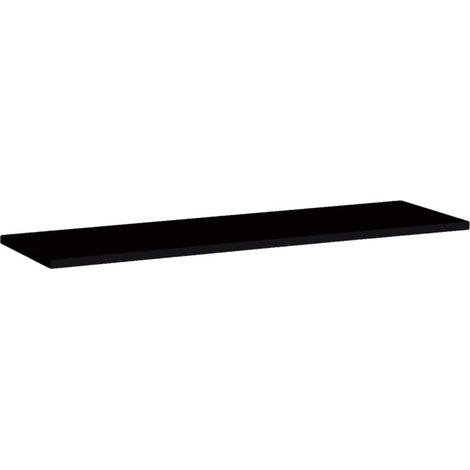 Étagère Murale Design "Switch" 120cm Noir (1/2)