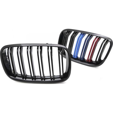 Grille calandre BMW X5 E70 de 2007 a 2013 Noir Brillant 3 couleurs-42571318 (1/5)