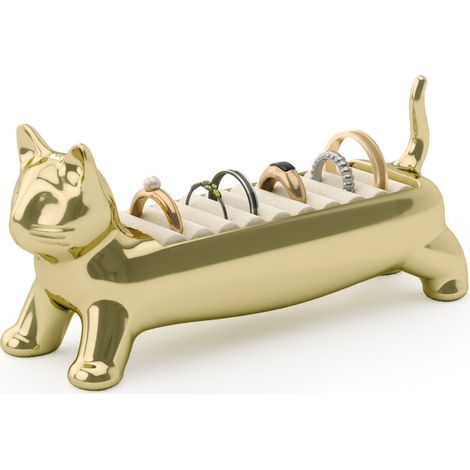 Porta Anelli Ali Cat Ottone Umbra (1/3)