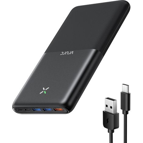 Power Bank 30000mAh Grande Capacité, Charge Rapide 22,5W