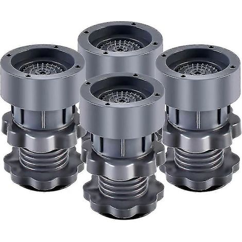 Pieds de support réglables en hauteur pour lave-linge et sèche-linge, antidérapants et anti-vibrations-AquaForge (1/5)