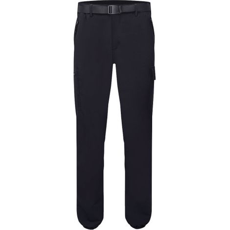 Pantalones elásticos ligeros con puños L712 30 Negro