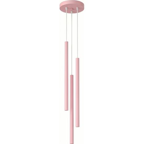 Lampade a sospensione PASTELO rosa 19.5x115x19.5cm Sollux (1/5)