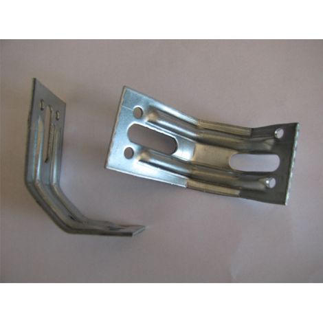 Equerre de fixation réglable 70X55X40 Epaisseur 2 Acier zingué