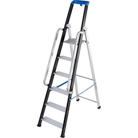Scala gierre al755 alluminio 150 kg 6 gradini