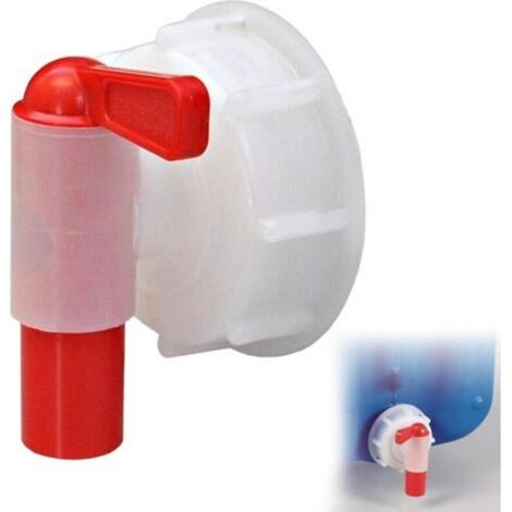 Robinet Doseur DIN61, Robinet De Vidange Bidon Din 61, Comme Aide au Dosage Pratique, pour Essence Camping Jardin Eau Chaude Cuisine eau Alimentaire, Filetage DIN 61 (1/5)