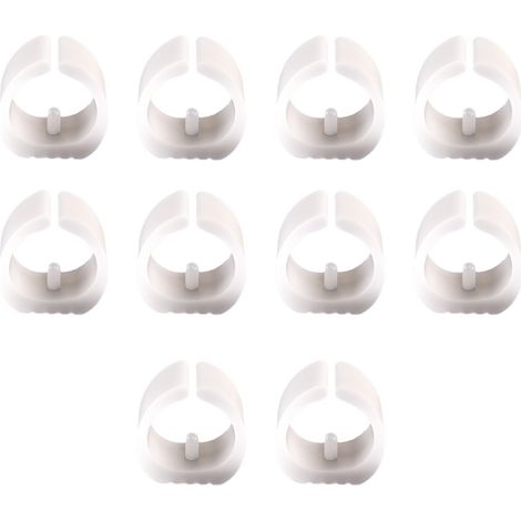 Lot de 10 coussinets de pieds de meubles en forme d'arc (1/4)