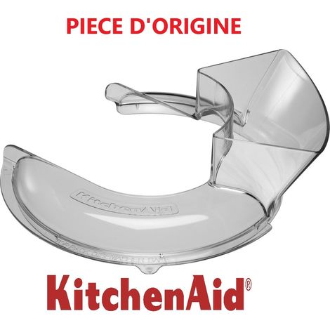 Kitchenaid – Couvercle protecteur pour batteur sur socle – KN1PS – Accessoire monobloc à double usage – Évite les éclaboussures et permet un versement précis (1/4)