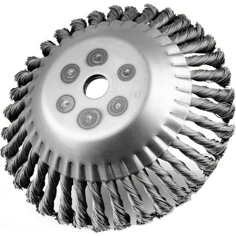 Brosse pour débroussailleuses mécaniques, fil SPL, trou de 20 mm, FI200mm - SZ TK200/2SP