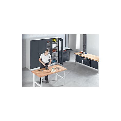 kaiserkraft 539153 Établi sur piétement largeur 1500 mm 3