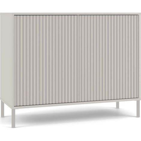 Cassettiera 82,5 cm, 2 ante, Cashmere, 82,5 x 40 x 103,5 cm (1/5)