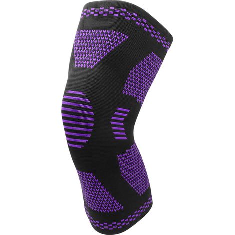 Protège-genoux professionnel antidérapant pour corde à sauter, course homme femme, équipement de protection articulaire basketball, absorbant la transpiration (1/3)
