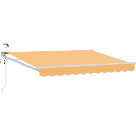 Toldo Retráctil Eléctrico Arena 100% Poliéster y Aluminio