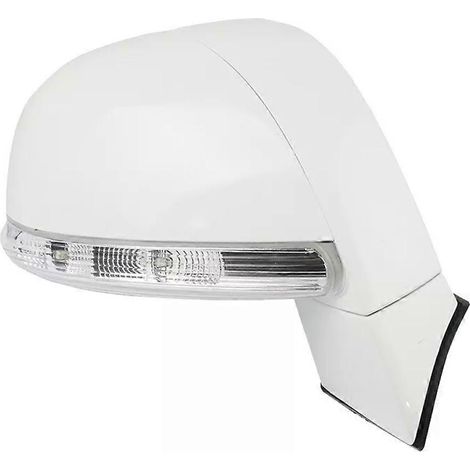 Rétroviseur extérieur pour Chevrolet Captiva 2008-2017, 8 broches, blanc, chauffant, avec éclairage LED et rabattable automatiquement, référence 96818102 R (1/5)