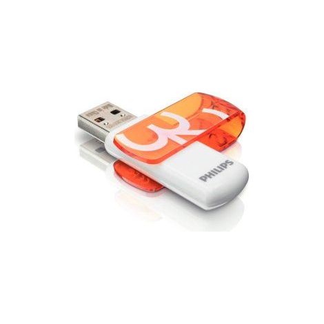 Philips FM32FD05B Vivid Edition - Memoria USB de 32 GB, gris y blanco (1/3)