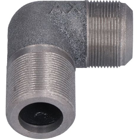 Raccord Coude 90 Degrés - Fonte Pour Compresseur D'air - Filetage 33x12 Et 32mm - Compatible Modèles 1.6 3100 298 - 1 Pièce (1/5)