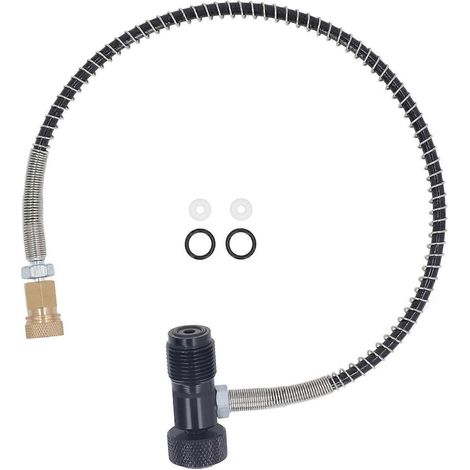 G5/8 Gewinde-Schnellfülladapter, Tankstellenadapter, Schlauch, Hochdruck-Pneumatikteil für 6,8 l CO2
