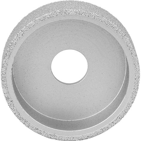 7,3 cm/2,87 Zoll gelötete Diamantschleifscheibe, Diamantkanten-Flachschleifscheibe für Stein, Marmor, Keramik (2,5 cm)