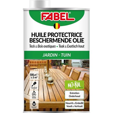 Huile Protectrice Teck et Bois Exotiques, 500 ml (1/5)