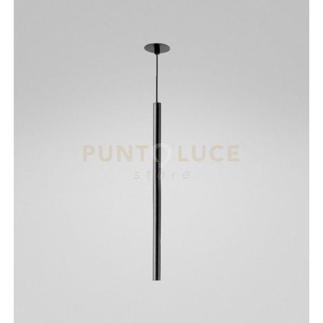 Lampada a Sospensione da Incasso Thalassia SG/I Nero 7W LED 3000K 398lm 18° - Gealuce Sospensione in alluminio satinato design moderno