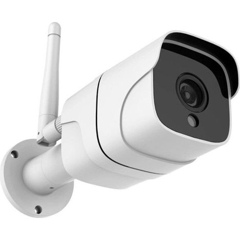 Muvit iO videocamera di sicurezza WIFI Full HD bianca