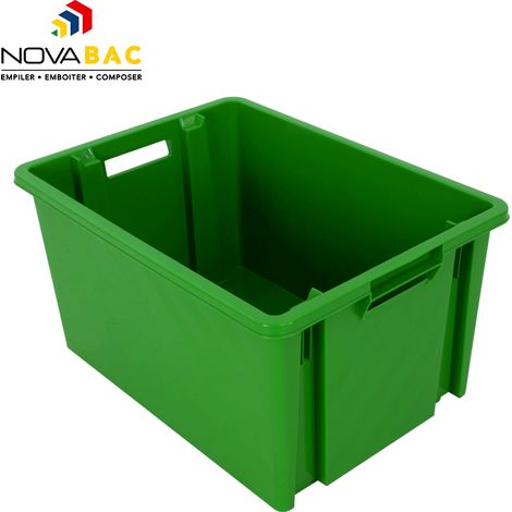 Boite de rangement Novabac 54L Vert Emeraude - 5203118 (1/5)