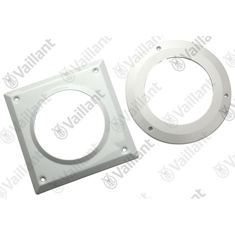 VAILLANT Rosette, DN 125 (Set) Attacco a 80 PP (rigido) 80/125 u.w. Vaillant-Nr. , 147039