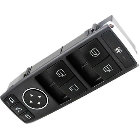 2128208310 2049053905 Interrupteur de lève-vitre électrique principal pour Mercedes-Benz Classe C W204, Classe E W212, W207, X204, C207, A207 (1/5)