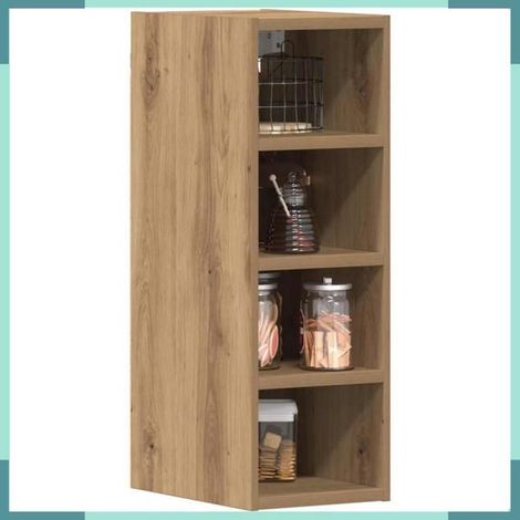 Armoire suspendue - Riga - Chêne artisanal - 20 x 29,5 x 60 cm - Charge 90 kg (1/5)