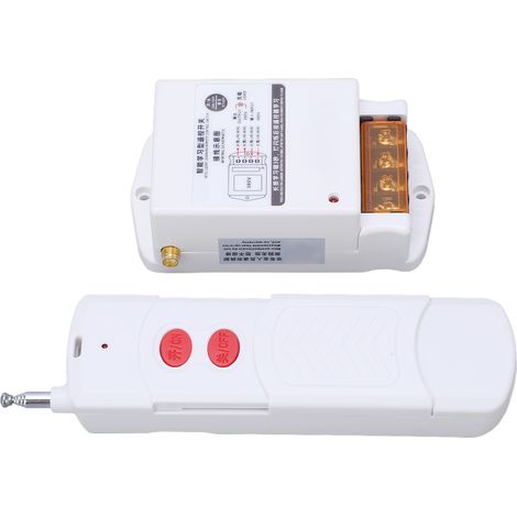 Relais de commande à distance, contrôleur RF sans fil AC 380V pour équipements de machines (1/5)