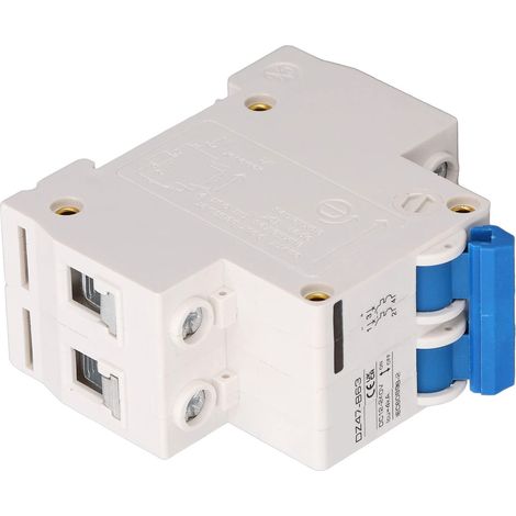 Interruttore di protezione aria 2P, interruttore automatico CC ad alta efficienza, dimensioni compatte, CC 12-240 V, contatto robusto per apparecchiature elettriche (40 A).