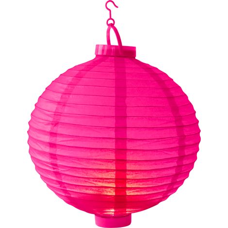 Skylantern – Lampion led rose 30cm – Lanterne lumineuse avec led intégrée – Décoration mariage, anniversaire, fêtes – Alimentation 2 piles AAA (1/4)